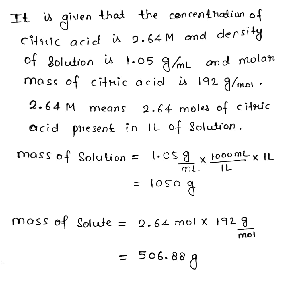 Chemistry homework question answer, step 1, image 1